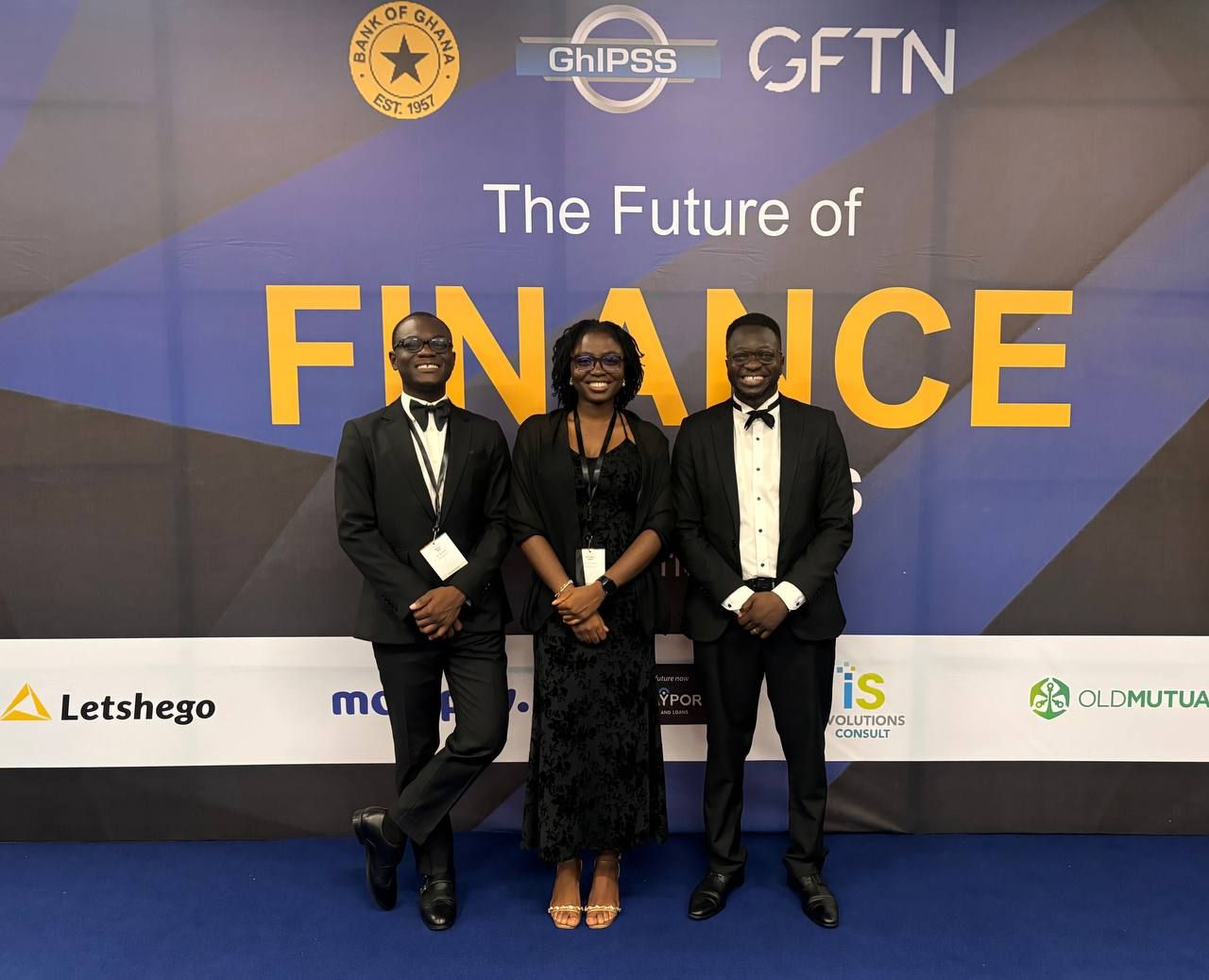 From Left to Right: Matey Aryeh, Ewura Dadzie, Papa Kwame Anane