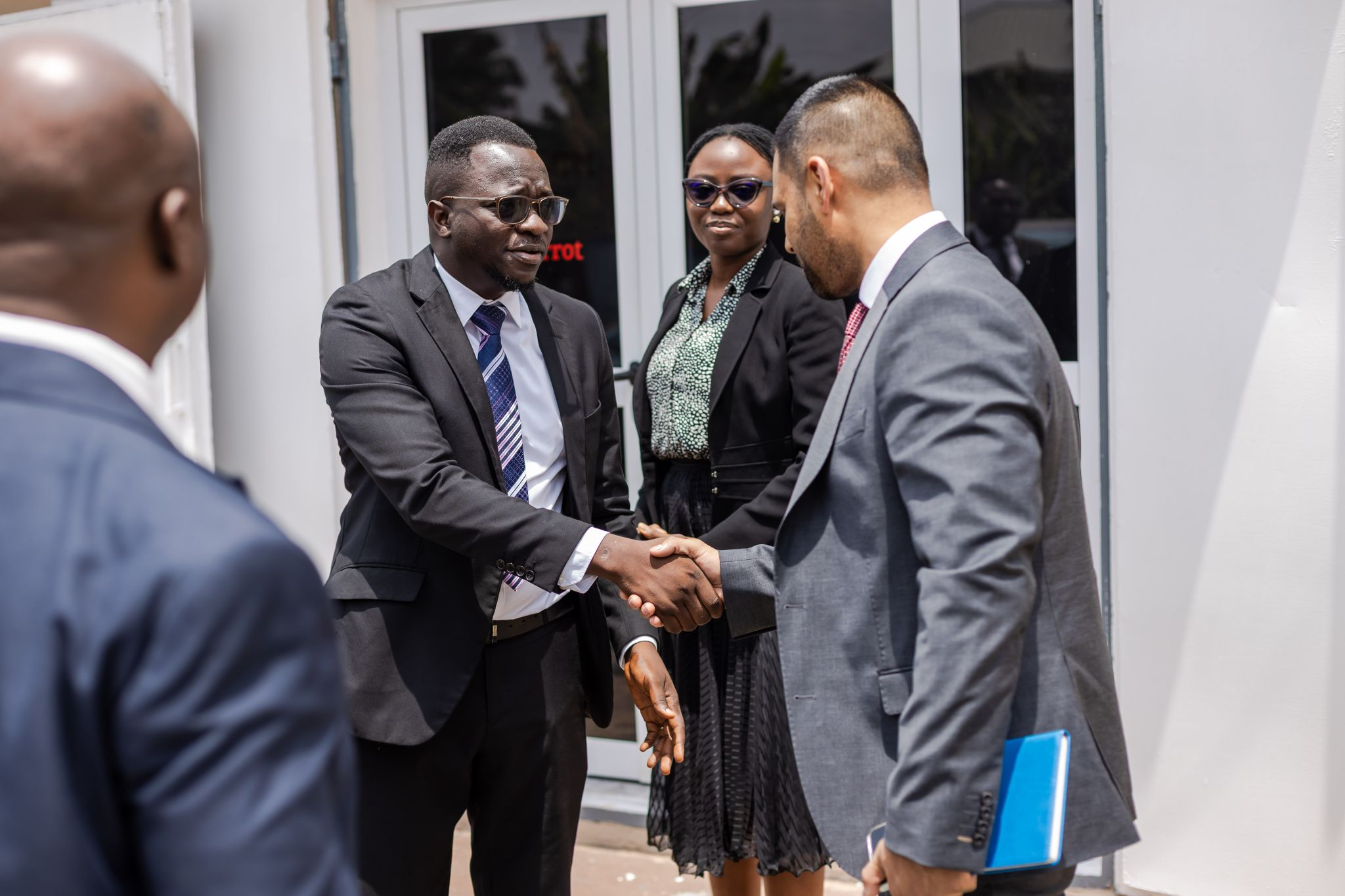 From Left to Right: Michael Charway, Papa Kwame Anane, Ewura Dadzie, Dushen Thathiah