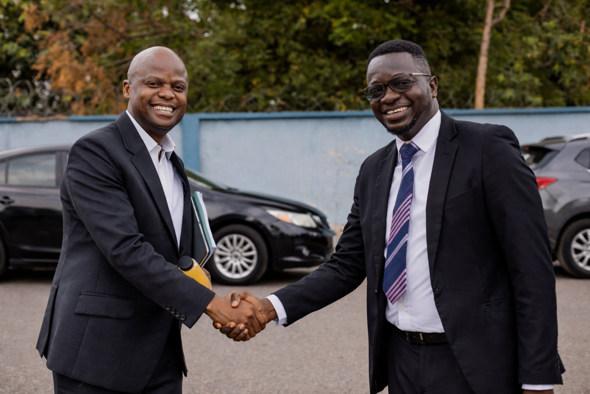 From Left to Right: Ontiretse Modise, Papa Kwame Anane