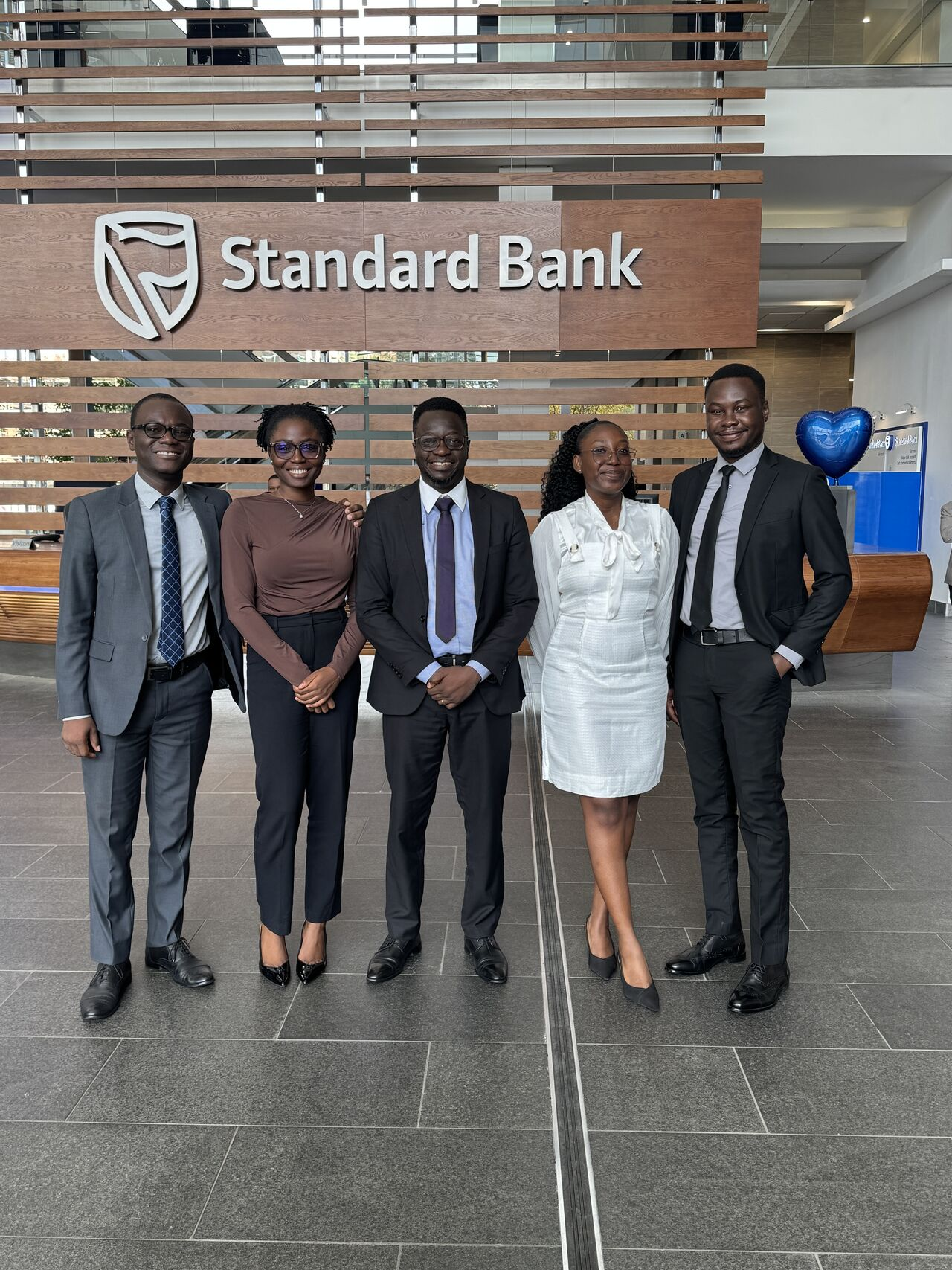 From Left to Right: Matey Aryeh, Ewura Dadzie, Papa Kwame Anane, Doreen Baidoo, Richard Frimpong